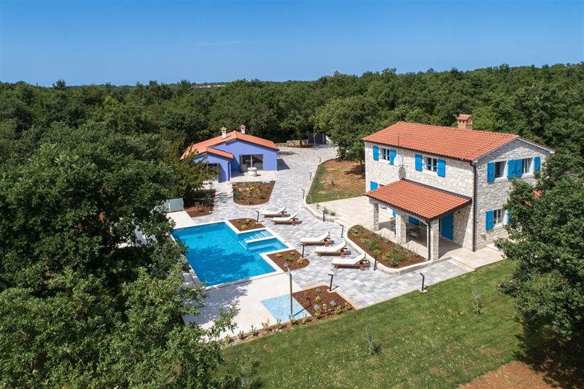 Villa Irena Funtana s bazenom