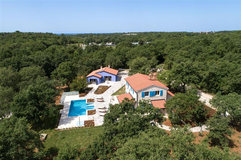 Villa Irena Funtana s bazenom