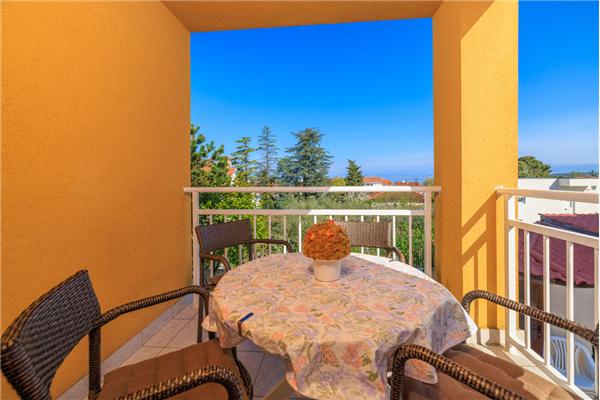 Apartment A1, for 4 persons