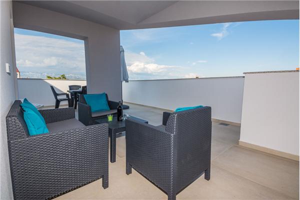 Apartment A1, for 6 persons