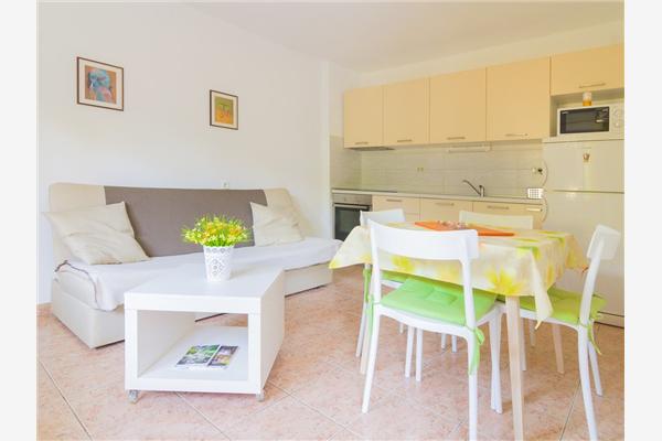 Apartment A1, for 2 persons