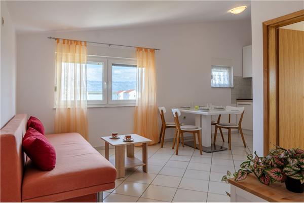 Apartment A2, for 3 persons