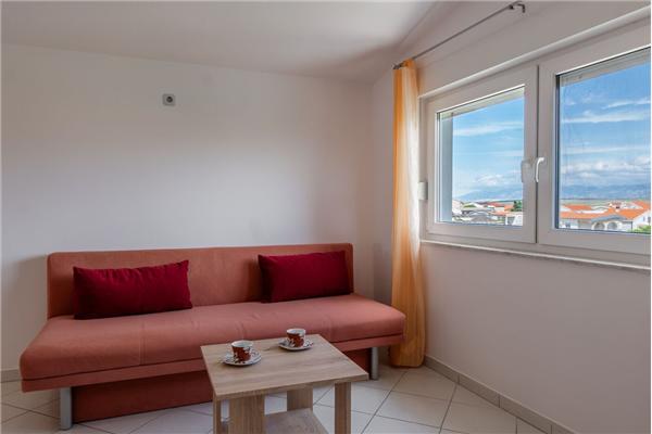 Apartment A2, for 3 persons