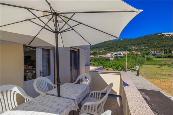 Apartment A2, for 4 persons