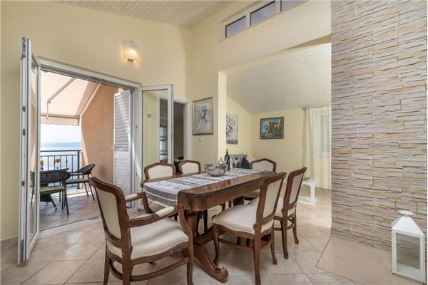 Apartment A1, for 6 persons