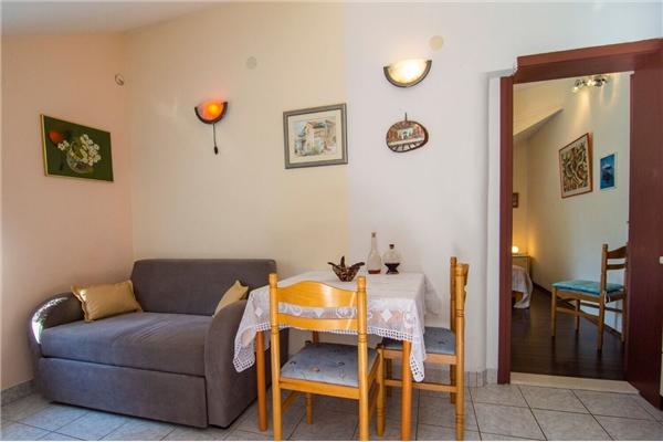 Apartment A2, for 3 persons