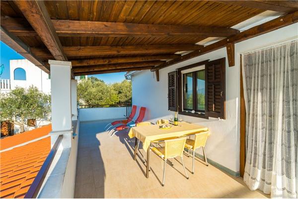 Apartment A1, for 4 persons