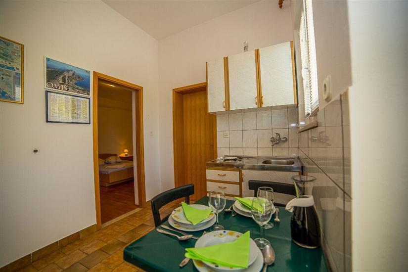 Apartment A2, for 3 persons