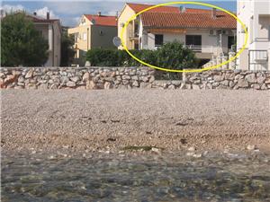 Lägenheter Mira Zaboric (Sibenik), Storlek 50,00 m2, Luftavstånd till havet 15 m, Luftavståndet till centrum 200 m