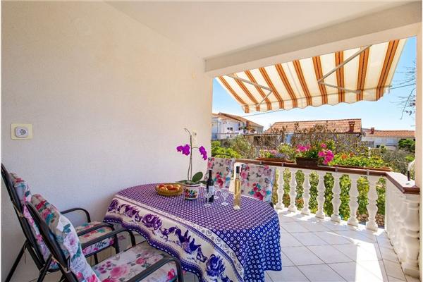 Apartment A1, for 4 persons