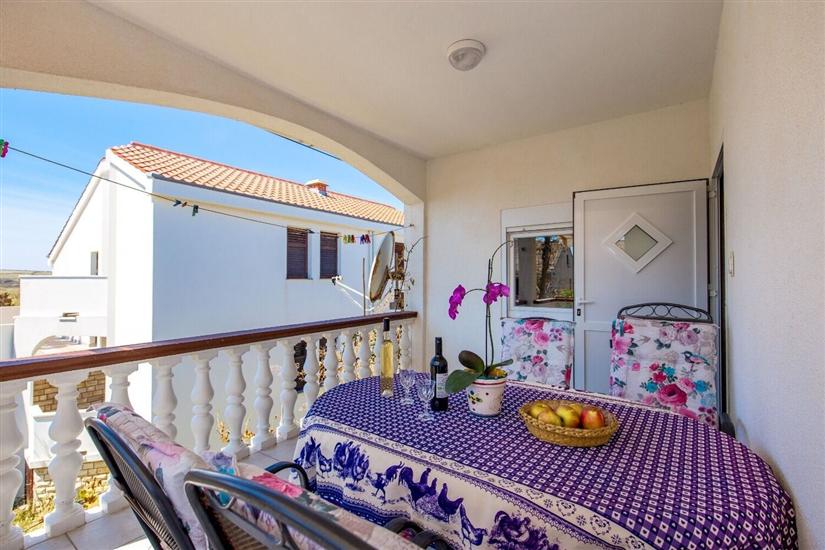 Apartment A1, for 4 persons