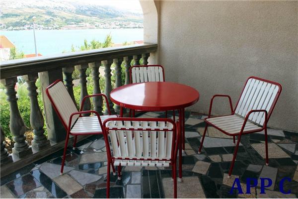 Apartment A3, for 4 persons