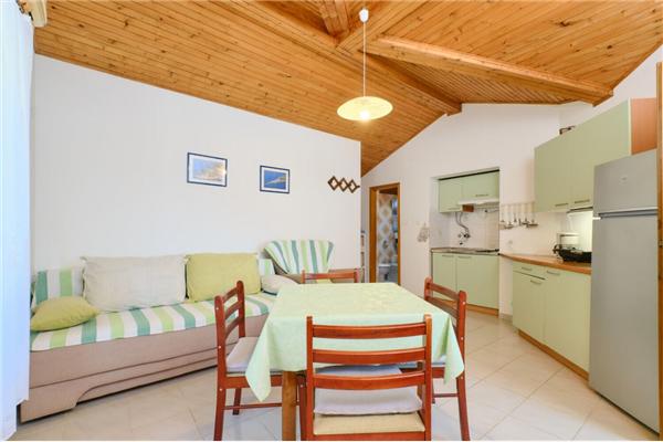 Apartment A2, for 3 persons