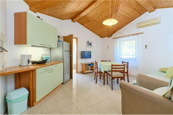 Apartment A2, for 3 persons