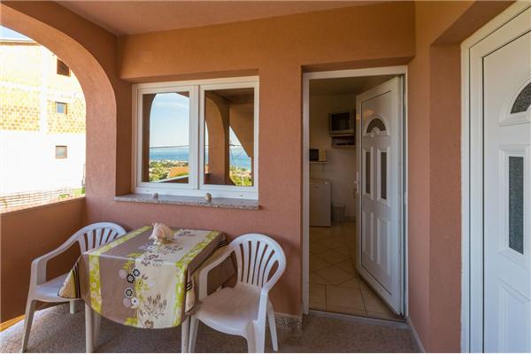 Apartment A2, for 3 persons