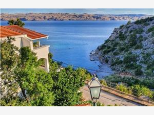 Appartement Ivan Karlobag, Superficie 45,00 m2, Distance (vol d'oiseau) jusque la mer 100 m