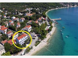 Apartmány a Pokoje Tomo 1 Zaostrog (Makarska), Prostor 13,00 m2, Vzdušní vzdálenost od moře 10 m