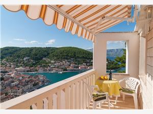 Apartments Mira Pucisca - island Brac, Size 35.00 m2, Airline distance to the sea 250 m, Airline distance to town centre 400 m