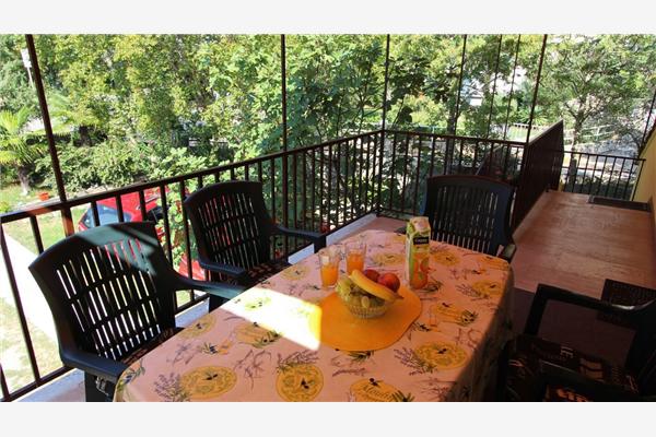 Apartment A2, for 6 persons