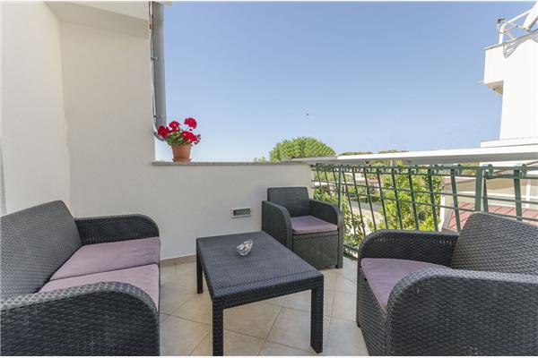 Apartment A2, for 5 persons