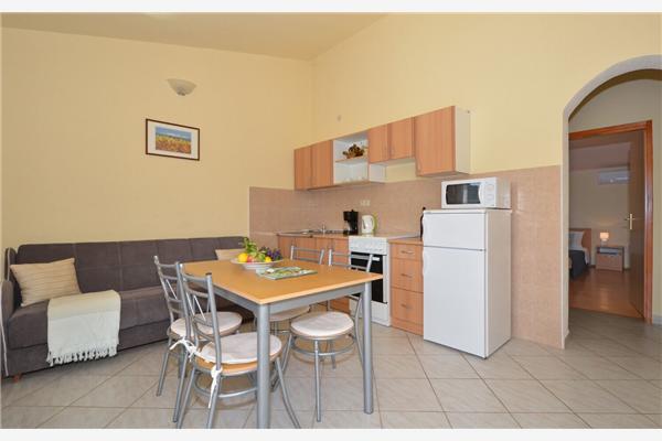 Apartment A2, for 3 persons