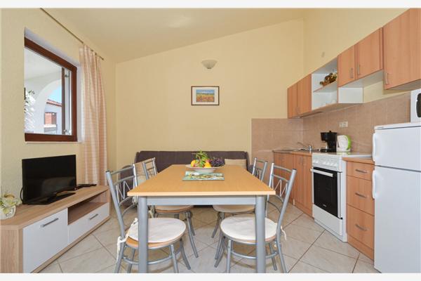 Apartment A2, for 3 persons
