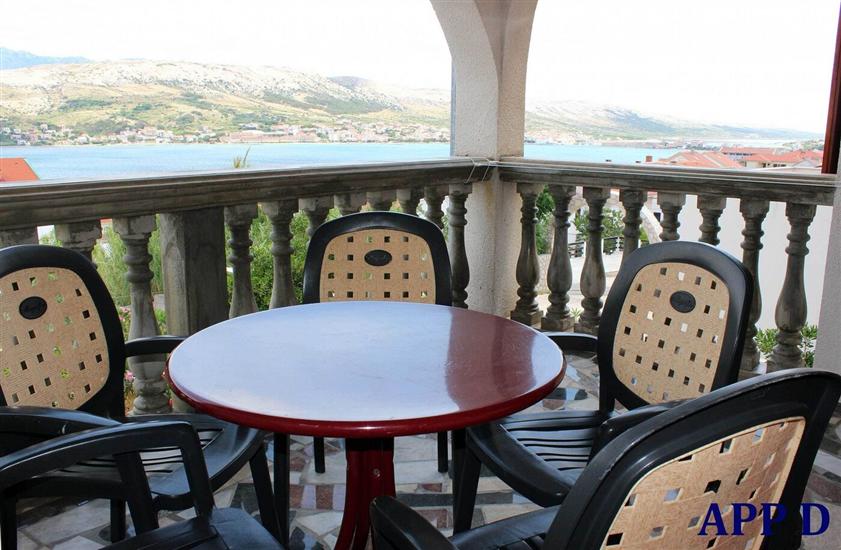 Apartment A4, for 5 persons