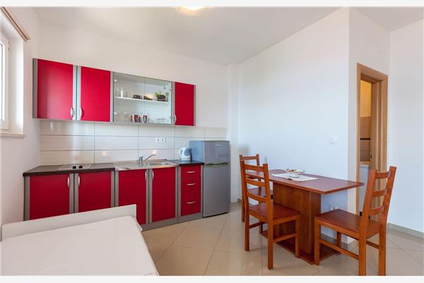 Apartment A1, for 3 persons