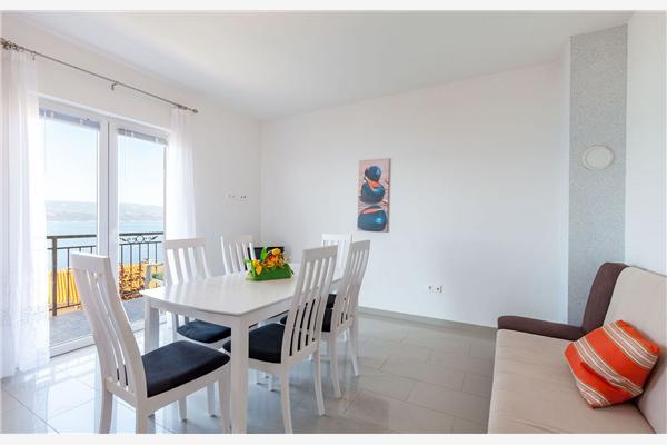 Apartment A3, for 6 persons