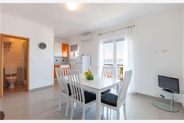 Apartment A3, for 6 persons