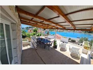 Appartement Sunny Lumbarda - île de Korcula, Superficie 75,00 m2, Distance (vol d'oiseau) jusque la mer 50 m