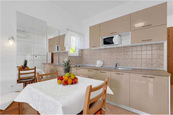 Apartment A1, for 3 persons