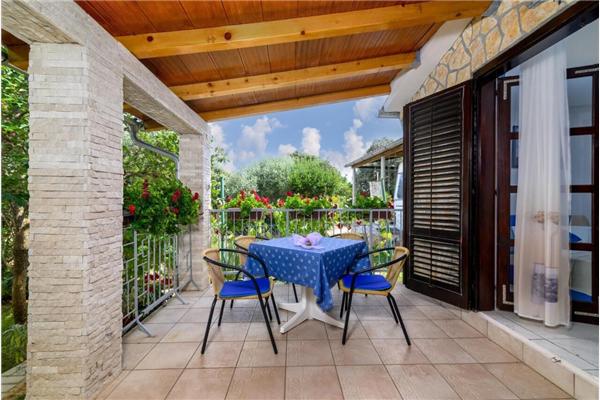 Apartment A1, for 3 persons