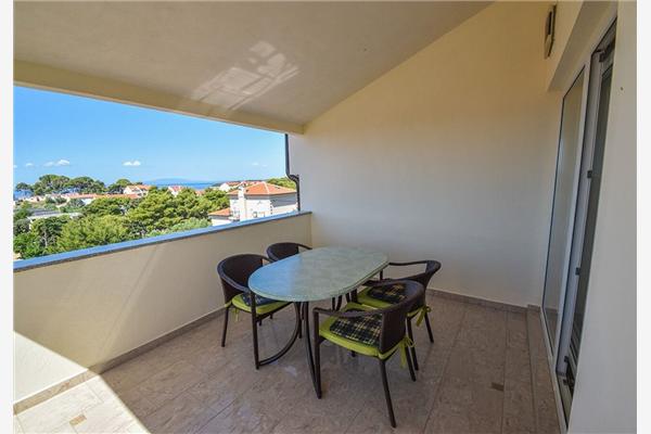 Apartment A1, for 4 persons