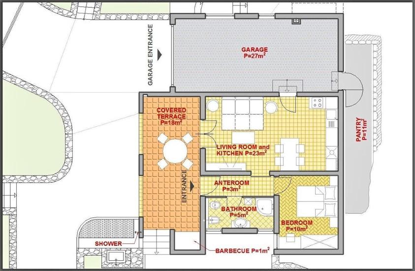 Ferienwohnung A1, für 4 Personen