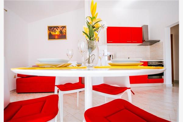 Apartment A3, for 6 persons