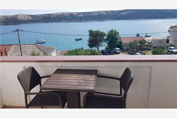 Apartment A9, for 2 persons