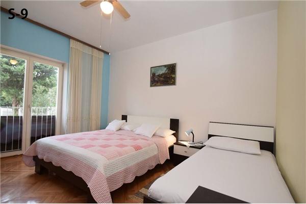 Apartment A1, for 9 persons