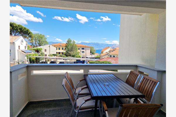 Apartment A2, for 4 persons