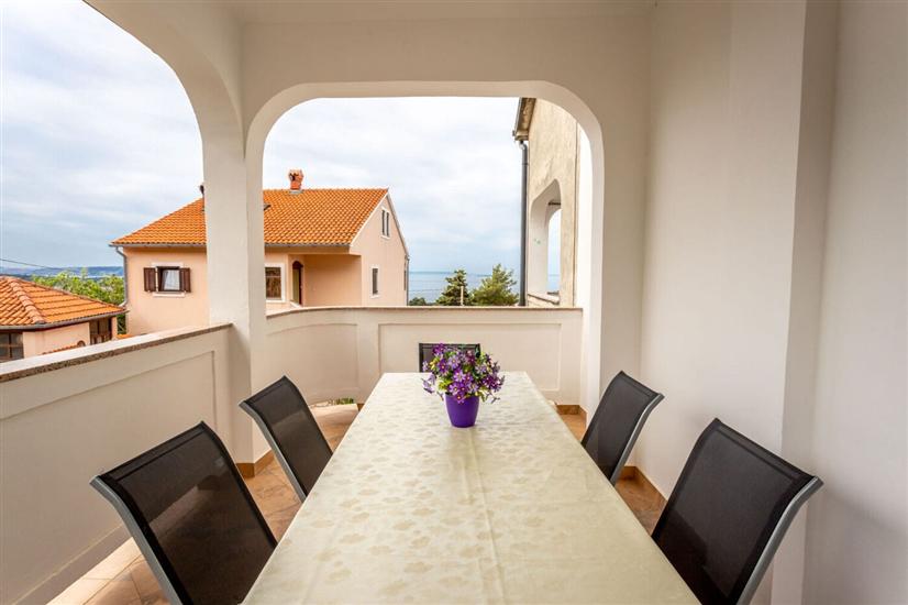 Apartment A1, for 4 persons