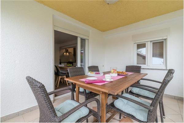 Apartment A1, for 8 persons