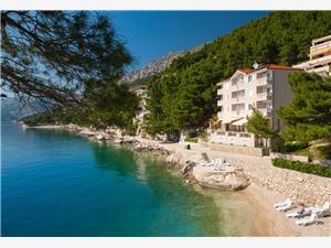 Appartements et Chambre Beachfront luxury condos : Brela, Superficie 30,00 m2, Distance (vol d'oiseau) jusque la mer 20 m