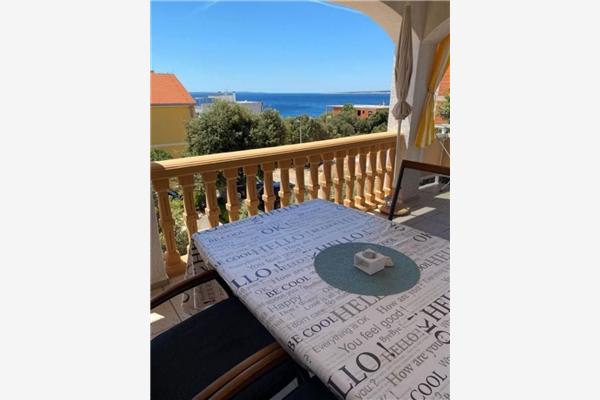 Apartment A2, for 4 persons