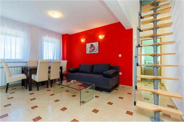 Apartment A1, for 5 persons