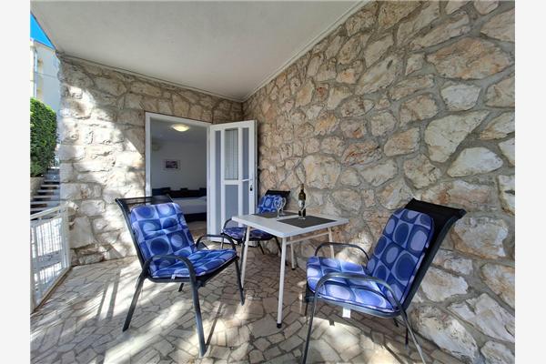 Apartment A1, for 3 persons