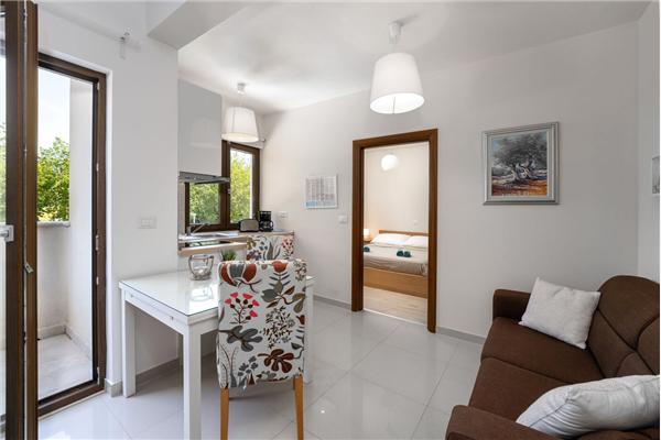 Apartment A1, for 2 persons