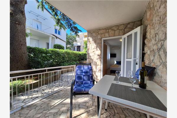 Apartment A1, for 3 persons