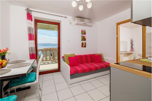 Apartment A1, for 3 persons