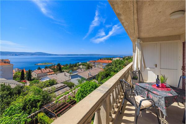 Apartment A1, for 3 persons