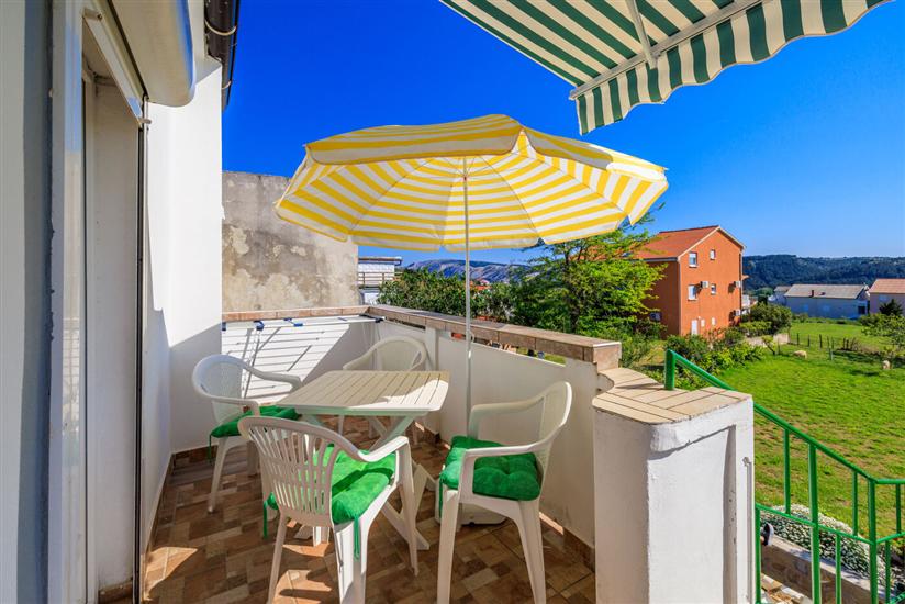 Apartment A2, for 4 persons